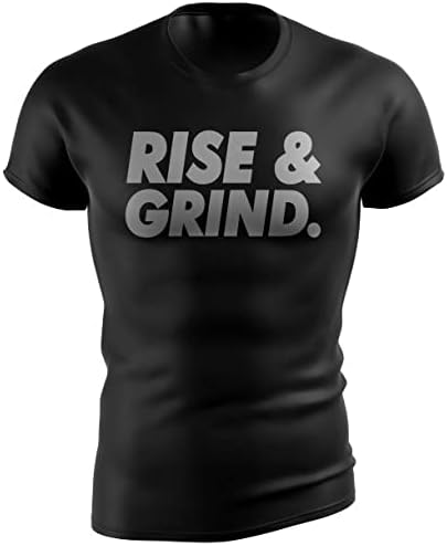 product-5-image-1 Motivated Mindset Men’s Motivational Gym T-Shirt | Slim Fit Workout Tee for Bodybuilding, Training & Fitness | 100% Cotton Muscle Fit Crew Neck | Rise Grind Design | Gym & Casual Wear(Bundle of 5 Products) - Image 1